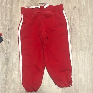 Red Kids Track Pants
